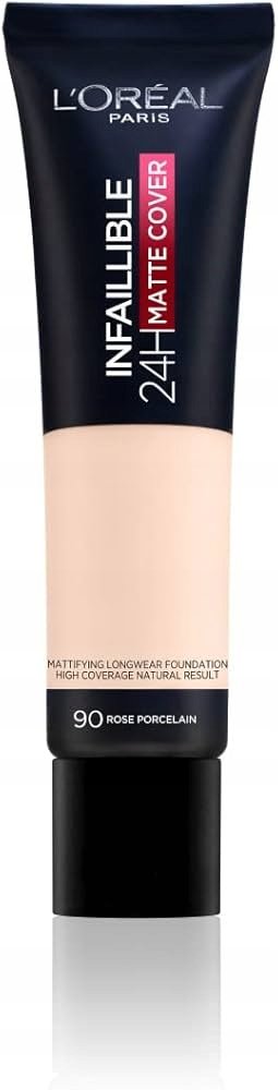 

L'Oréal Paris Infaillible 24H Matte Foundation, 90 Rose Porcelain L'Oreal Paris