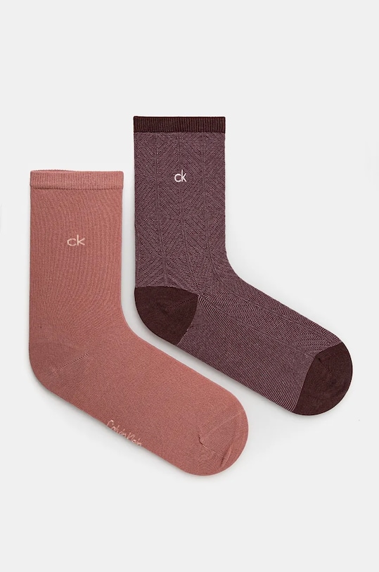

Носки 2 пары Calvin Klein, оранжевый