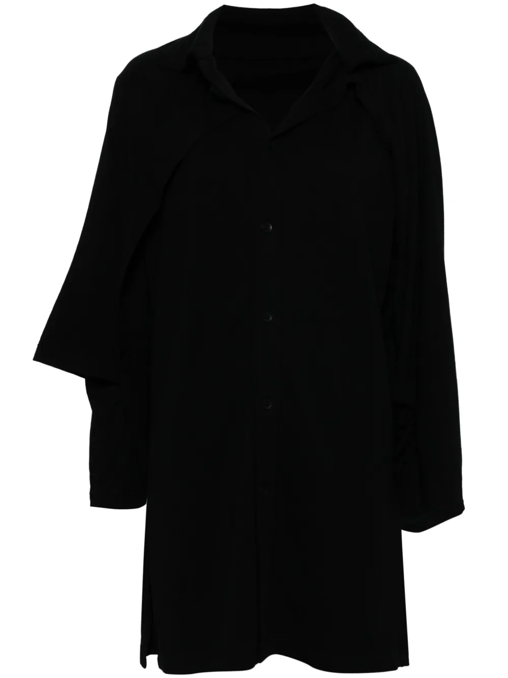 

Многослойная рубашка Yohji Yamamoto, черный