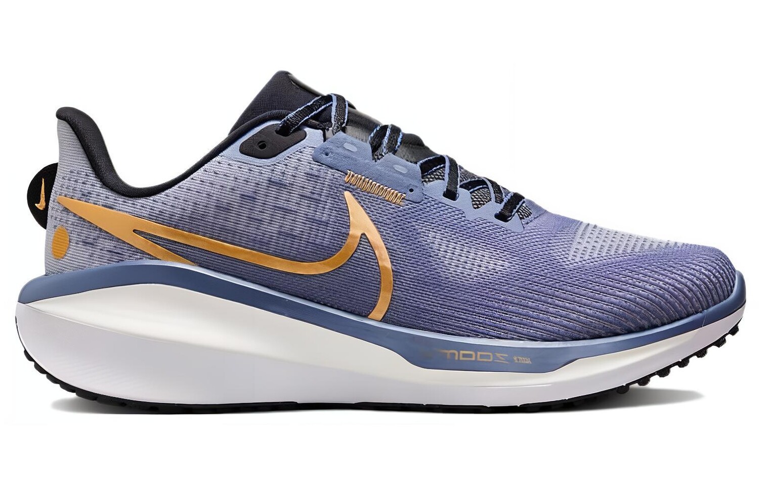 Кроссовки Nike Women's Vomero 17 Wide 'Diffused Blue Metallic Gold', фиолетовый — фото 2