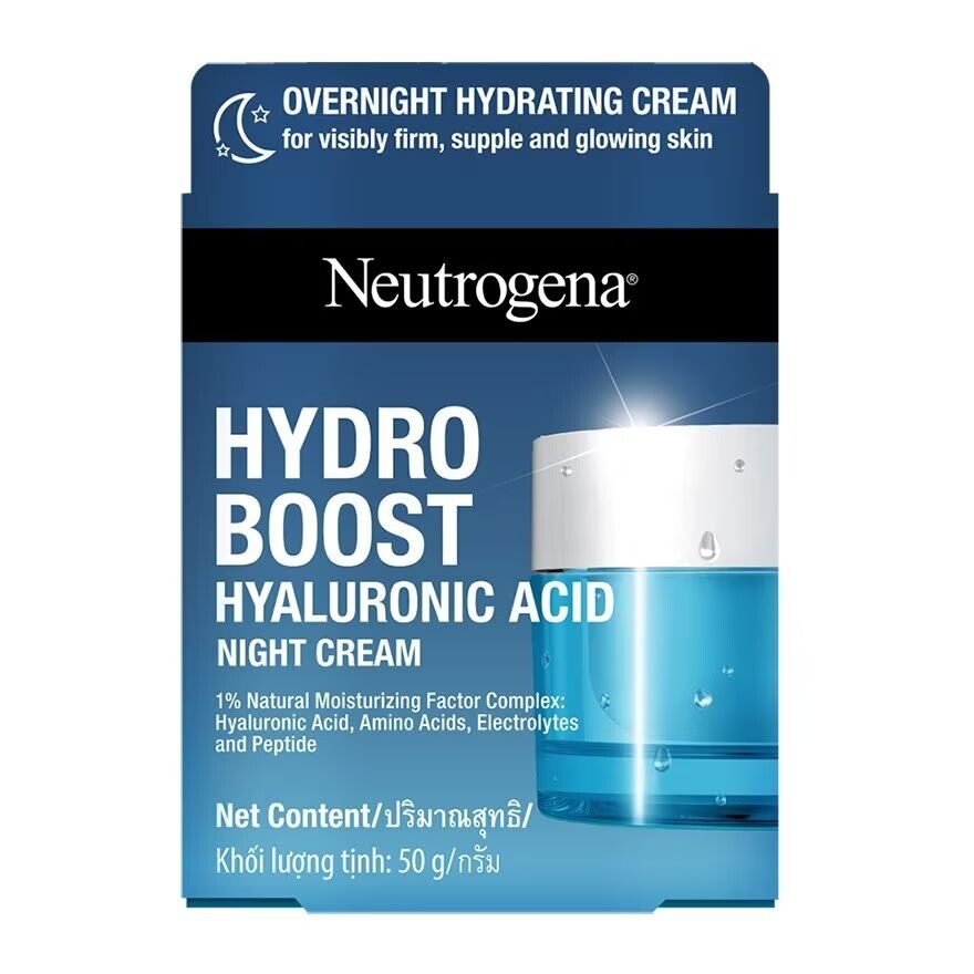 

Neutrogena Ночной крем Hydro Boost с гиалуроновой кислотой 50 г, Blue