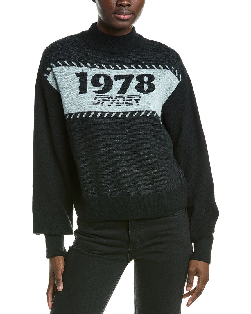 

Свитер Spyder Buttercup из смеси шерсти и альпаки, черный