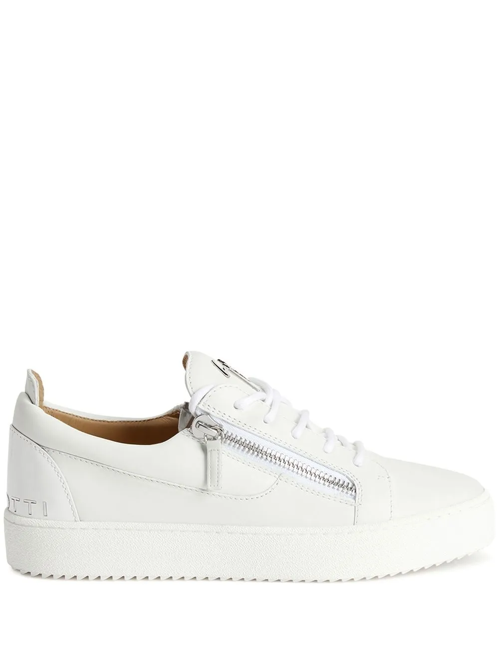 

Кеды с молниями Giuseppe Zanotti, белый