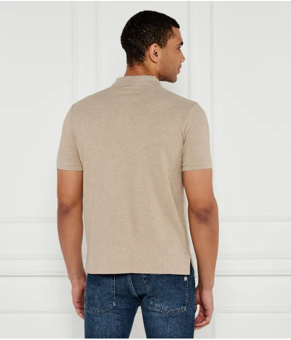 Футболка поло Classic fit Polo Ralph Lauren, бежевый — фото 4