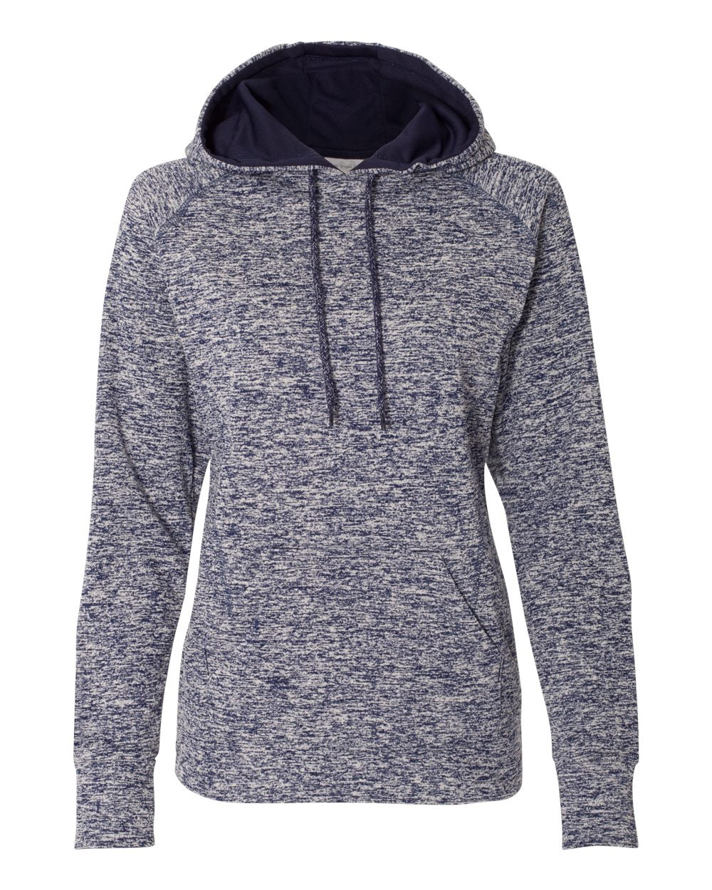 

Женская толстовка с капюшоном из флиса Cosmic J. America, цвет navy fleck/ navy