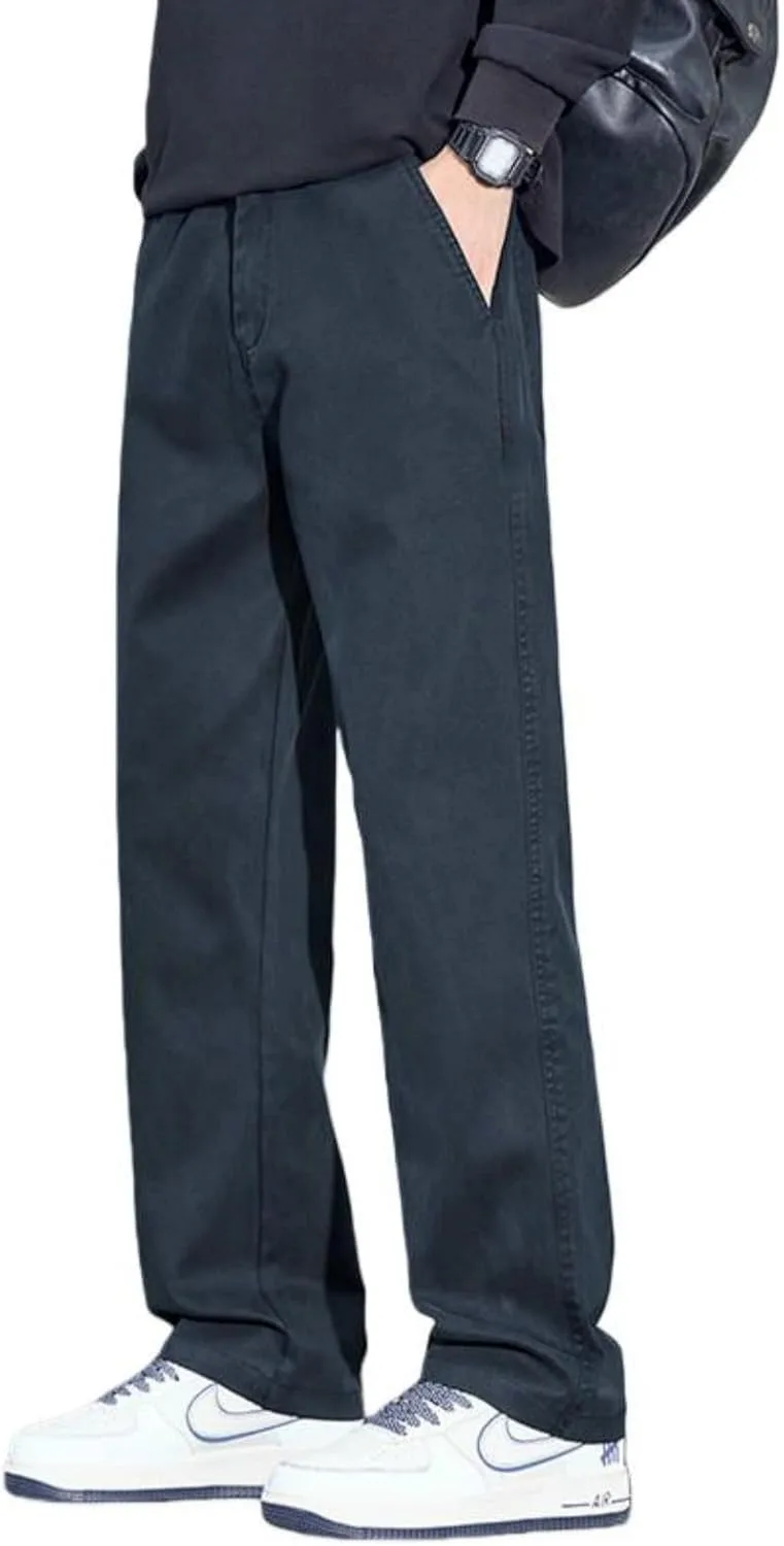 

Мужские зимние утепленные прямые карго джинсы OAKVERVE