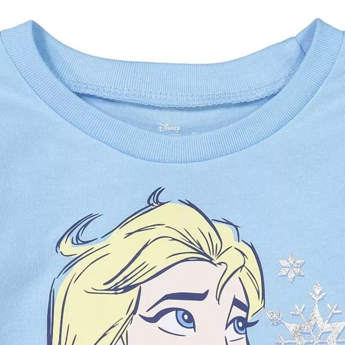 Детский комплект футболки и леггинсов с длинным рукавом Disney Frozen, Light Blue — фото 4