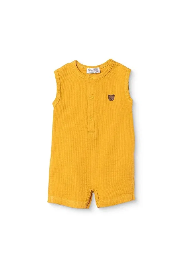 Детский комбинезон для мальчиков хлопковый Hellobaby Ebebek Hello Baby, Hardal
