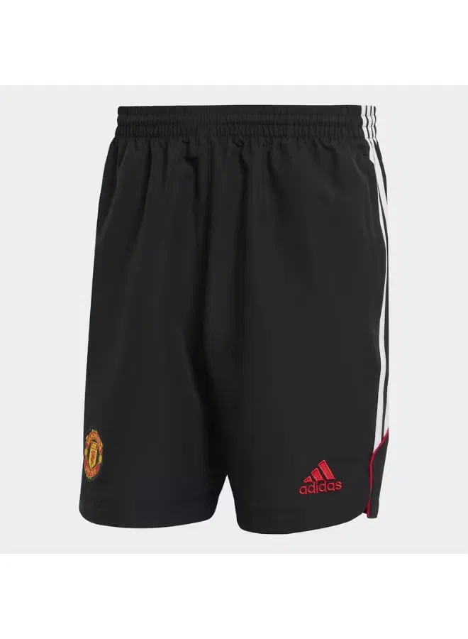 Шорты с принтом Manchester United Adidas