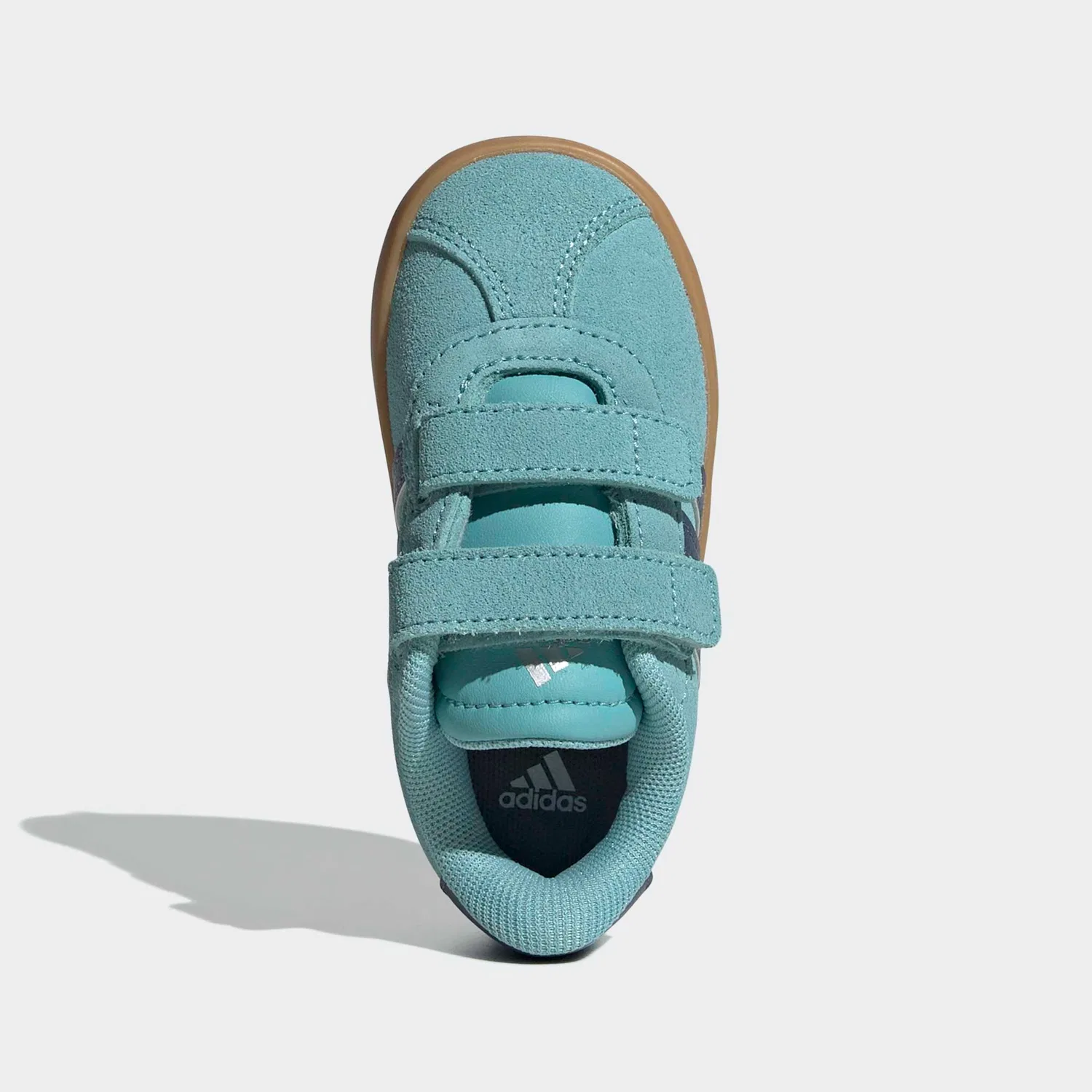 Детские кроссовки с ремешками на липучке Adidas Sportswear, Mint Ton/Preloved Ink/Silver Metallic — фото 4