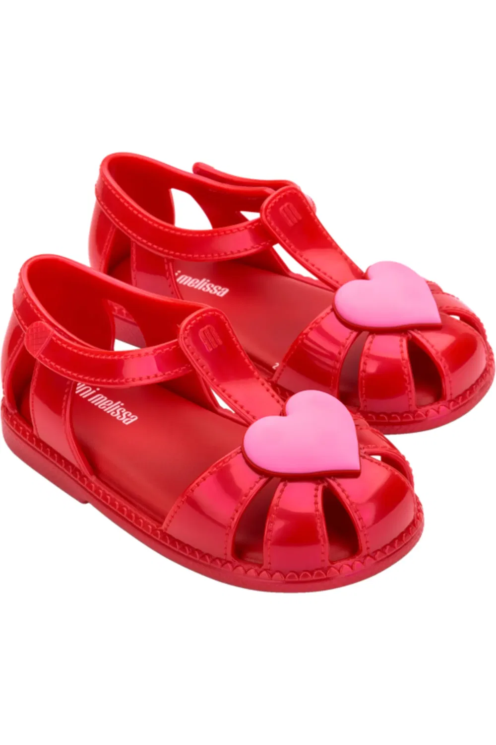 Сандалии детские с мягкой стелькой Hip Heart Mini Melissa, красный