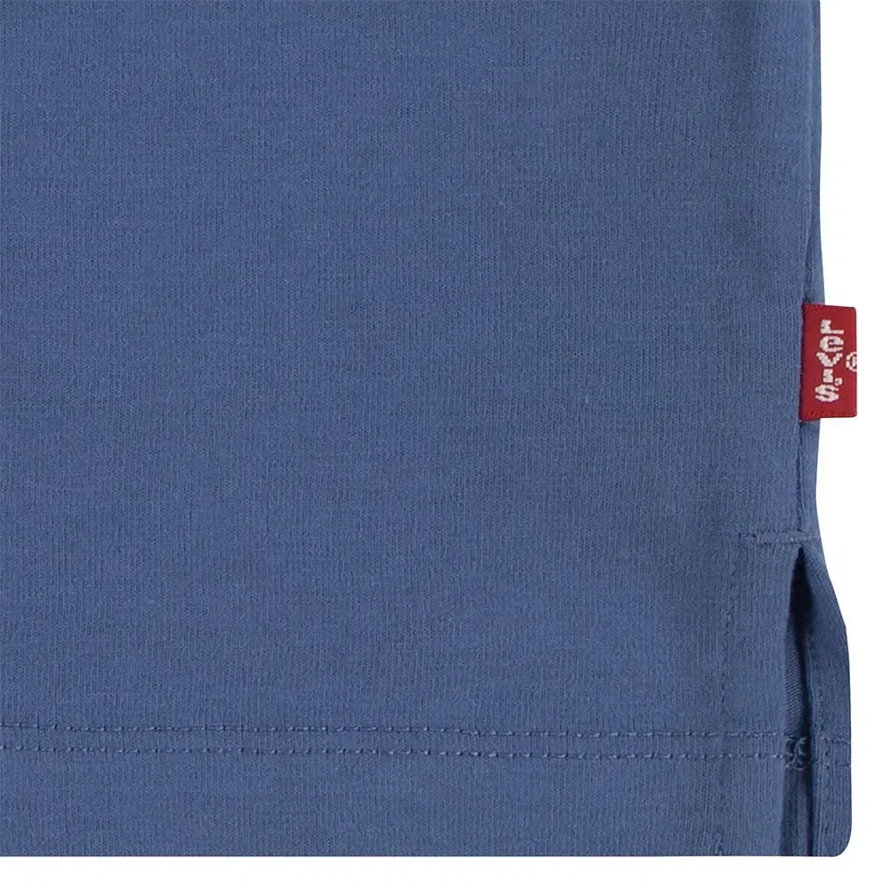 Детская футболка для девочек с принтом Collegiate Oversized Levi's, Blue — фото 3