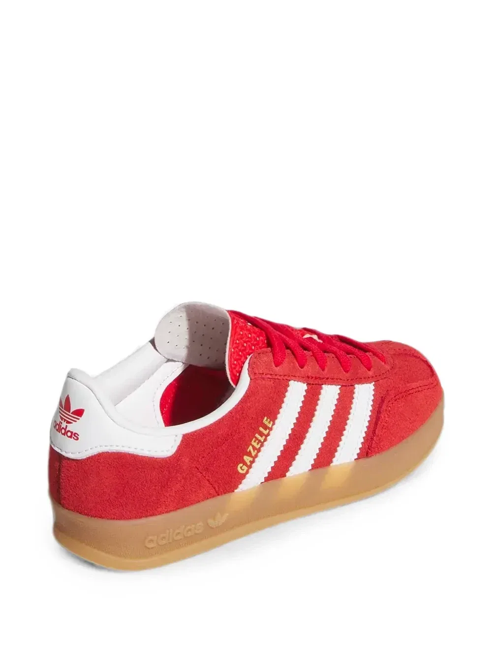 Кроссовки Gazelle Adidas Kids, красный — фото 2