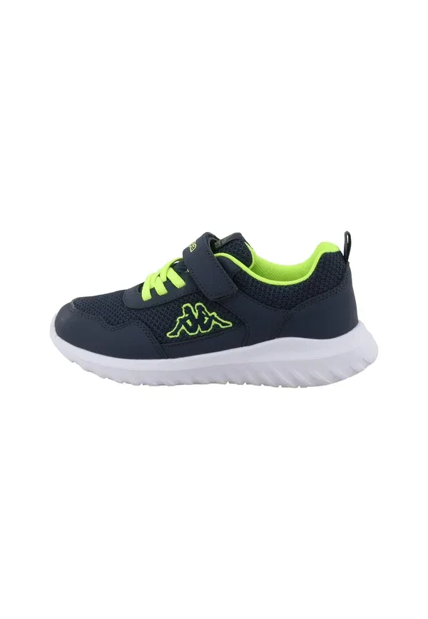 Кроссовки с принтом Trainers Kappa navy, Lime, темно-синий