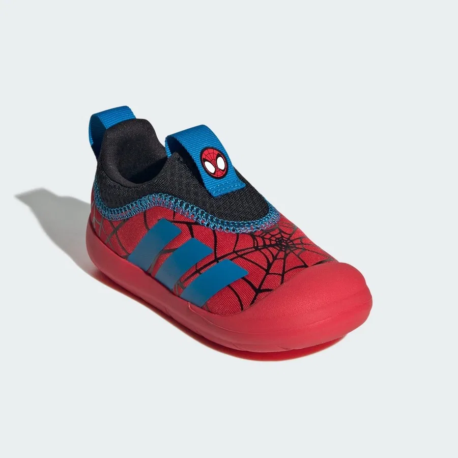 Детские кроссовки с принтом Spider-Man Sportswear JR5551 adidas, Черный — фото 3