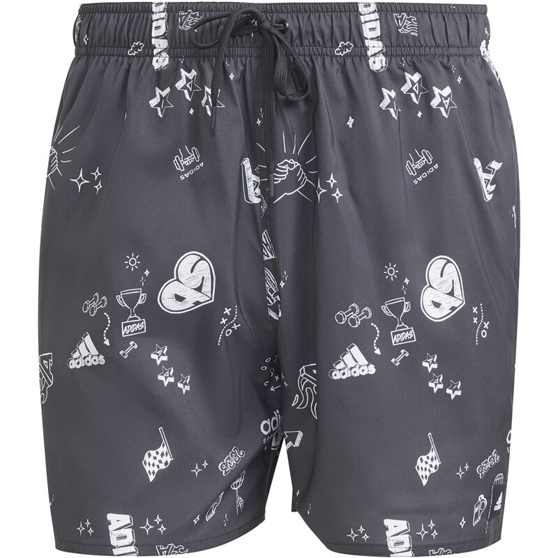 

Короткие шорты бренда love clx Adidas, черный