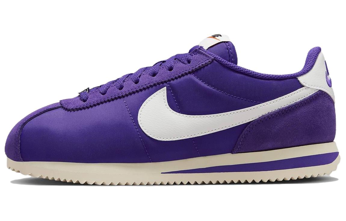 

Cortez Textile Field Purple Alabaster Safety Orange Summit White женские Nike, фиолетовый белый