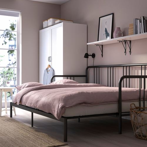 Кушетка IKEA FYRESDAL, 80х200 см, черный — фото 2