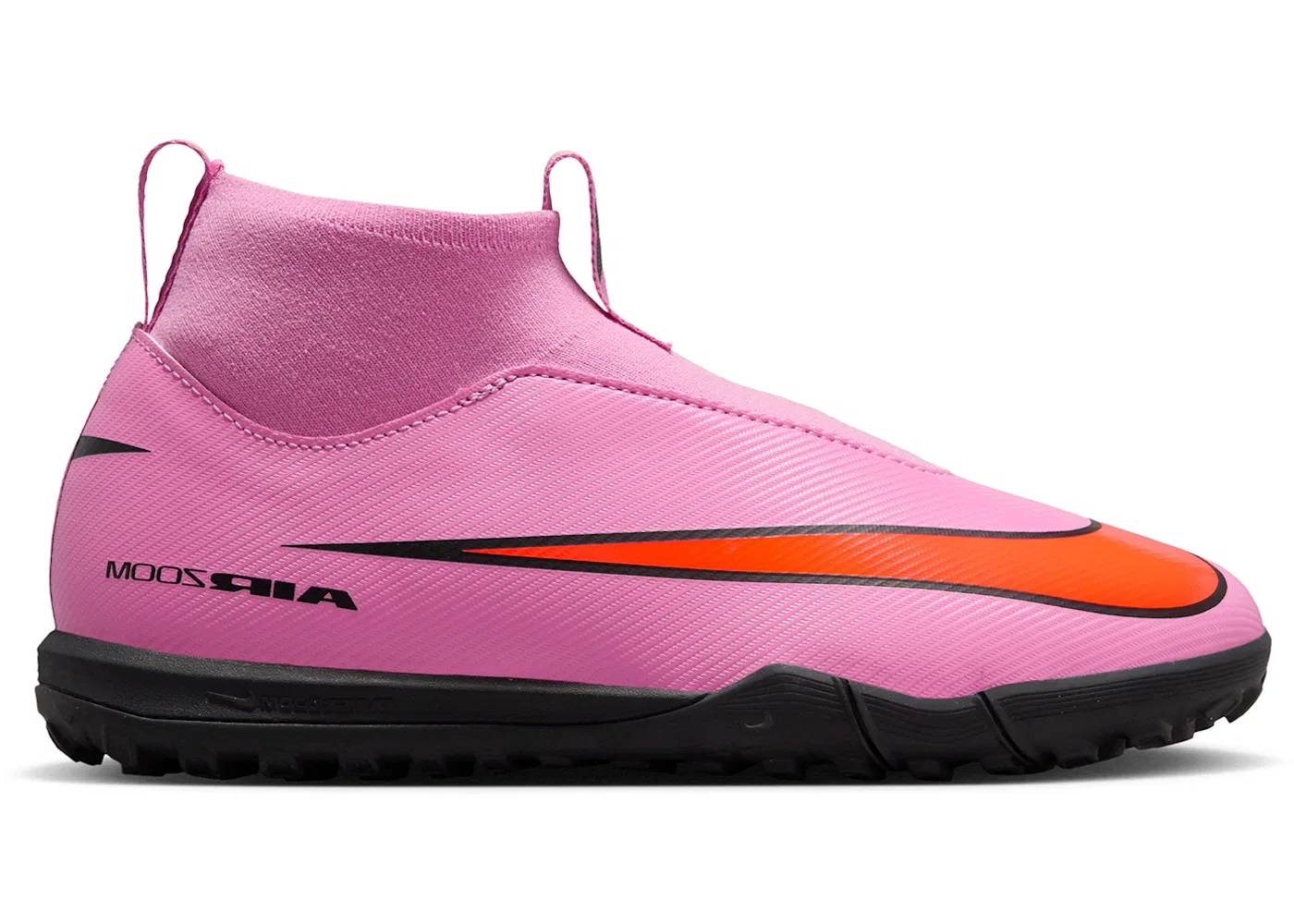 Детские кроссовки для мальчиков с принтом Nike Mercurial Superfly 10 Academy TF Scary Good Pack Nike, Magic Flamingo/Total Crimson/Black