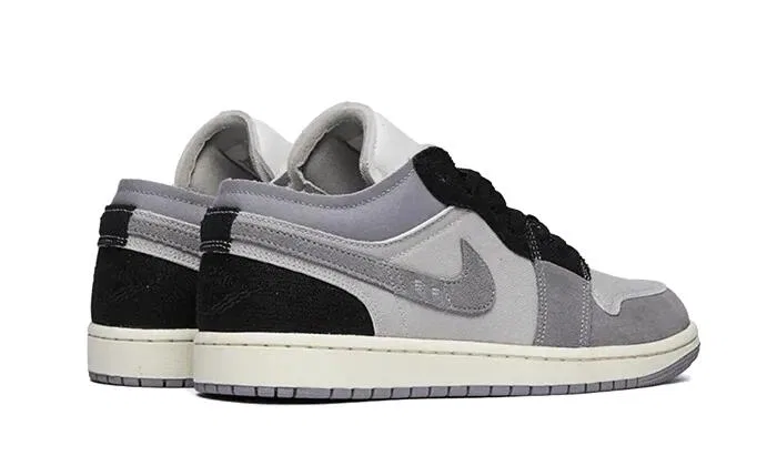 Детские кроссовки с высоким качеством Jordan 1 Low Craft Cement Grey, Jordan, Bunt — фото 3