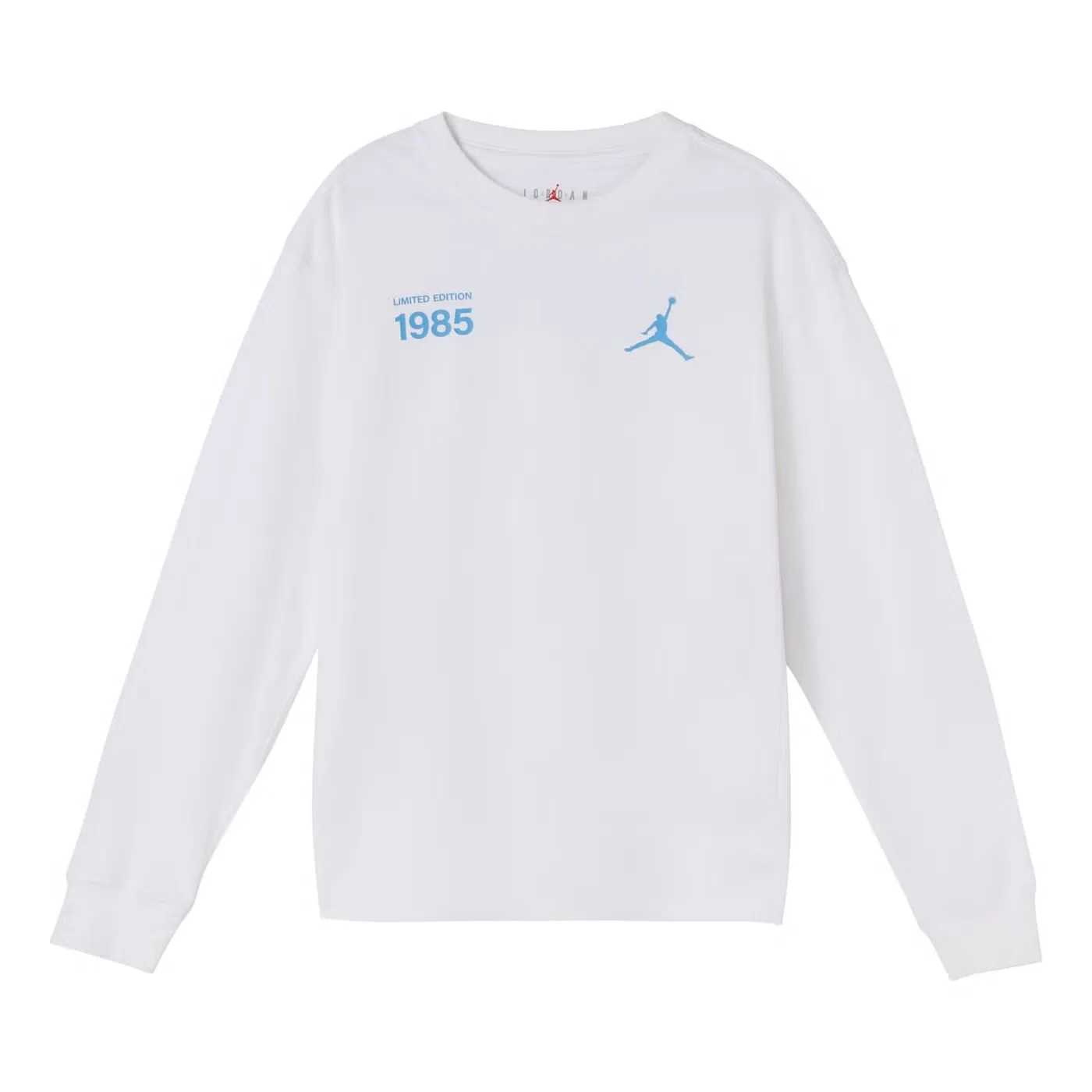 Футболка свободная с длинным рукавом Air Jordan, белый