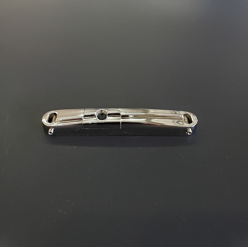 

Gibson Wilkinson Tune O'Matic Bridge Chrome NOS Wilkinson Tunematic Bridge Chrome NOS