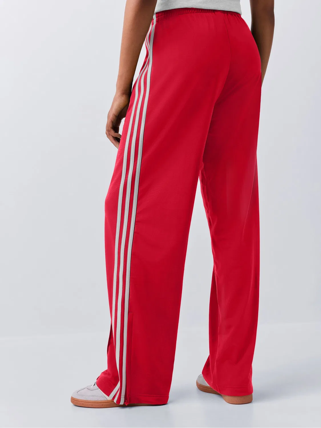 Брюки свободного кроя Firebird, adidas Originals, красный — фото 2