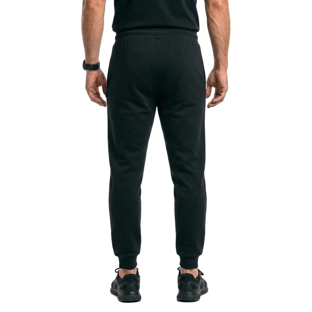 Мужские спортивные брюки с зауженным кроем Locsin BOSS, Black — фото 2