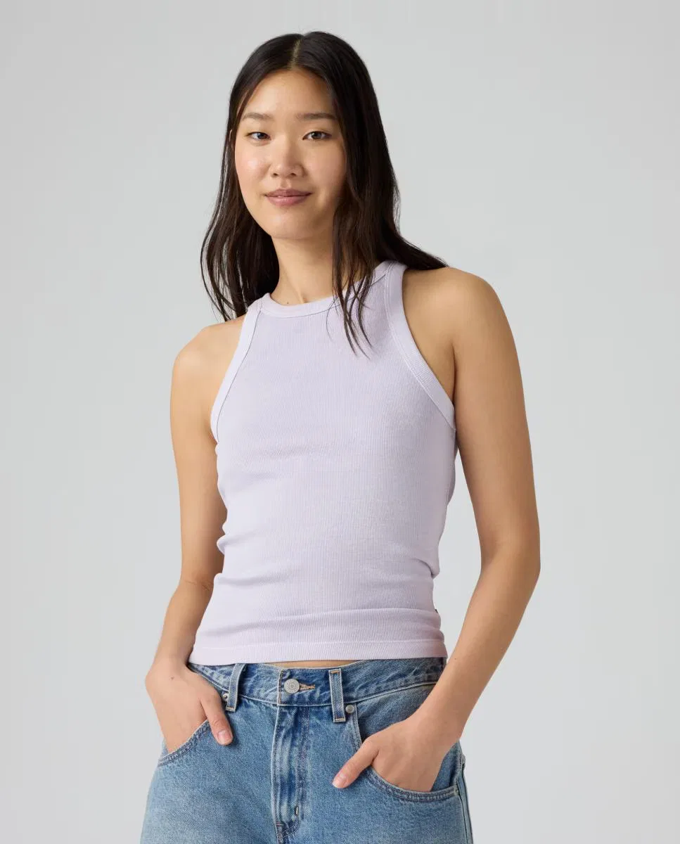 Женская футболка без рукавов, Levi's, белый — фото 4