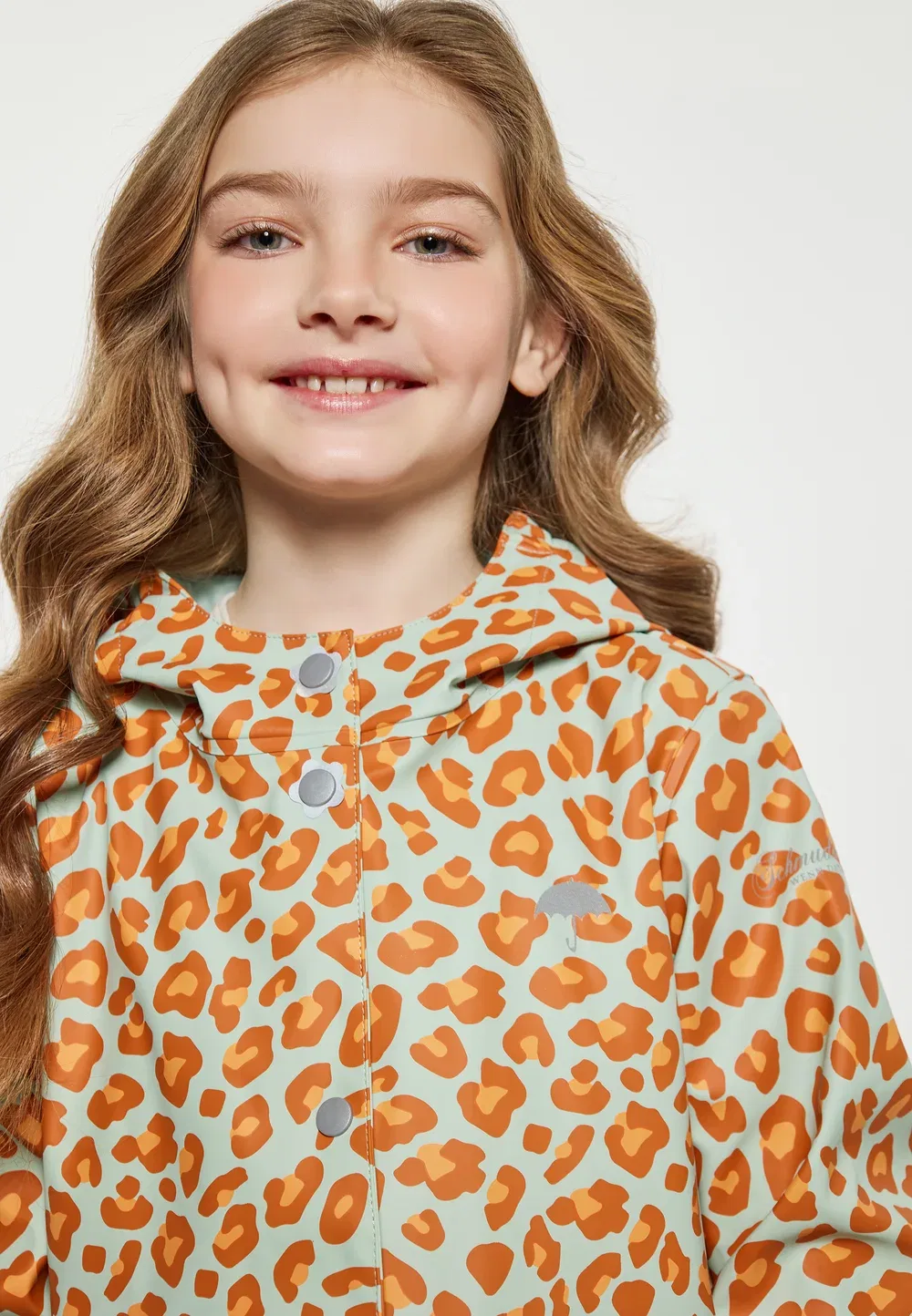 Водонепроницаемая куртка Schmuddelwedda, Pastellmint Orange Leo — фото 3