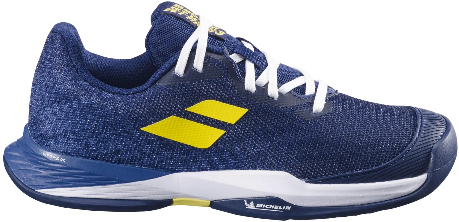 Детские теннисные туфли для мальчиков Junior Jet Mach 3 Babolat, Blue Navy — фото 2