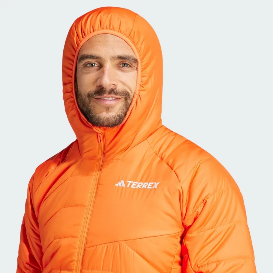 Мужская куртка с капюшоном и синтетическим утеплителем Terrex Multi Synthetic Insulated Hooded Jacket adidas, Синий — фото 4