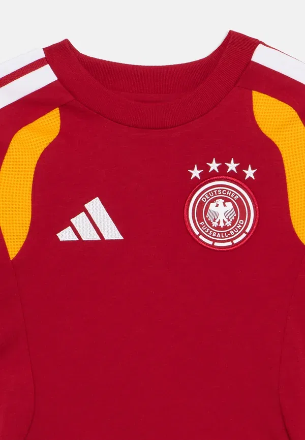 Футболка Deutschland DFB для детей и юношей - одежда национальной сборной Adidas Performance, красный — фото 3