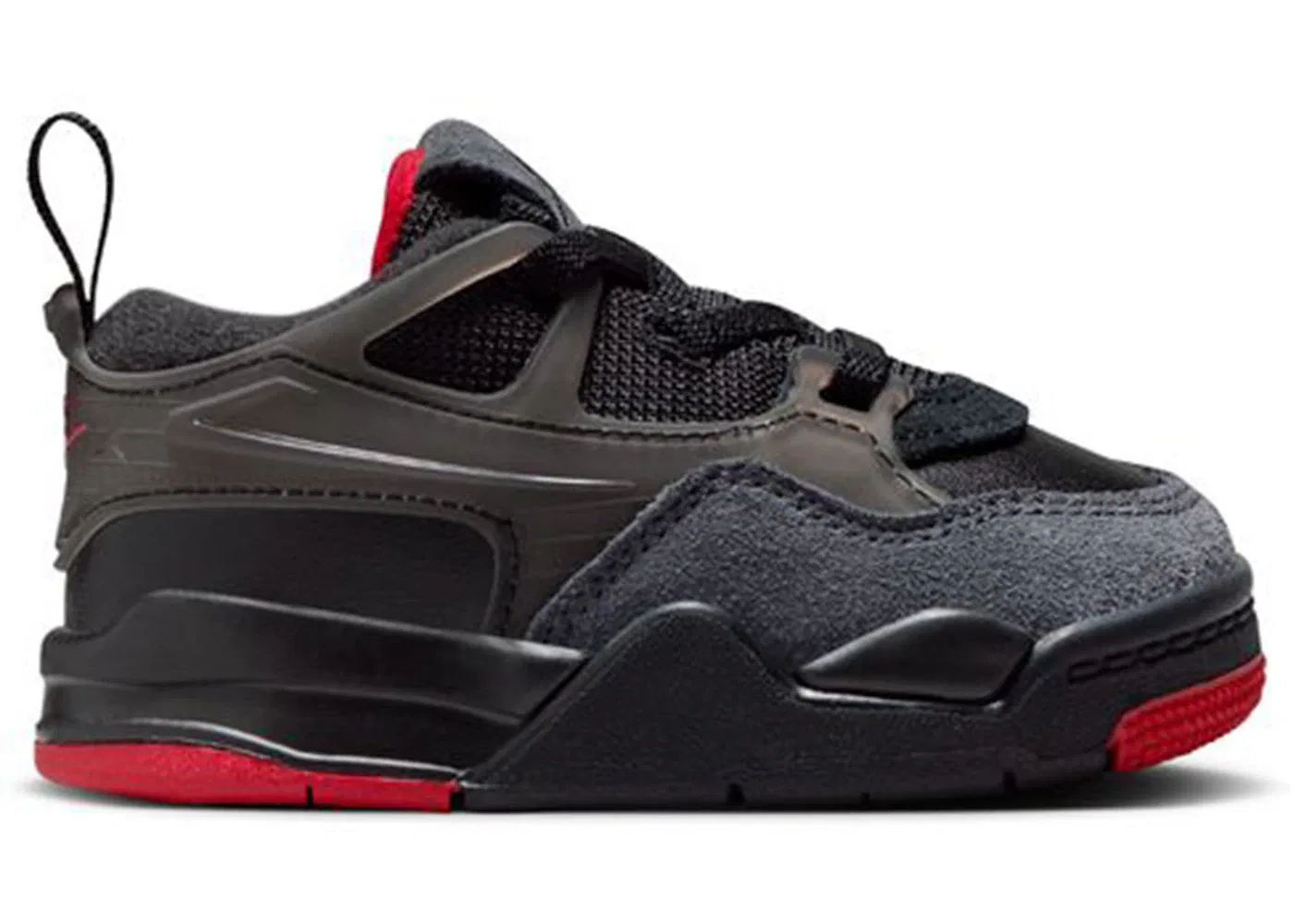 Детские кроссовки Lifestyle Jordan 4 RM Jordan, Black/Varsity Red/Anthracite
