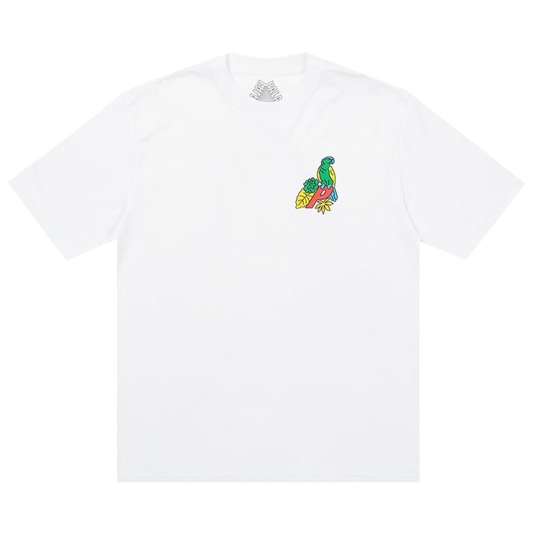 

Футболка Palace Parrot Palace-3 T-Shirt 'White', белый