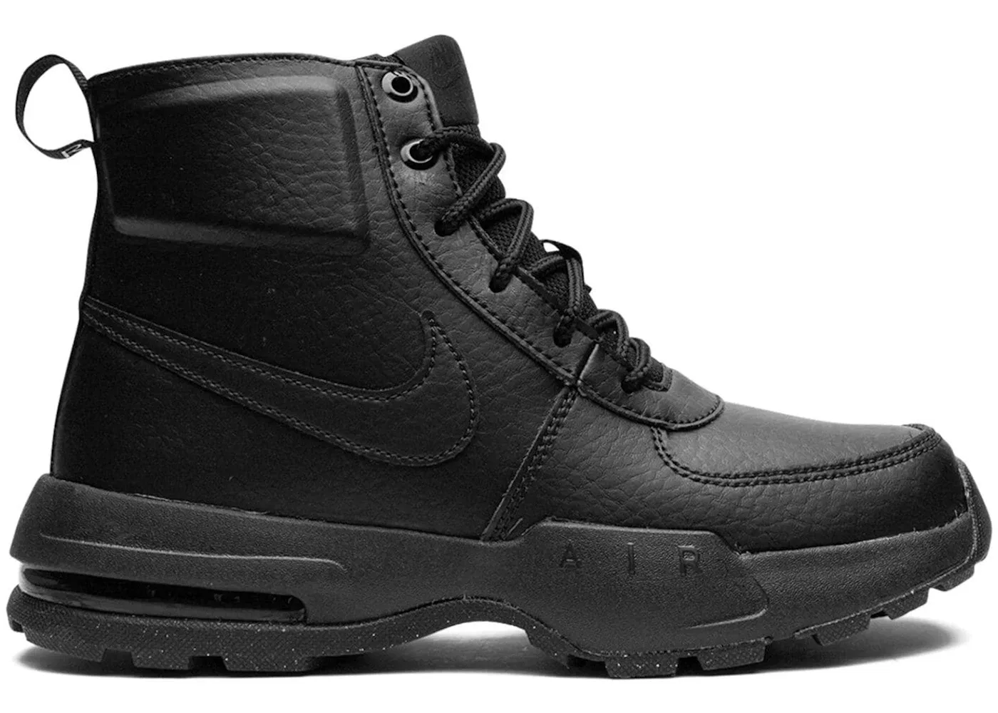 Детские ботинки с высоким берцем Nike Air Max Goaterra 2.0, Black Black