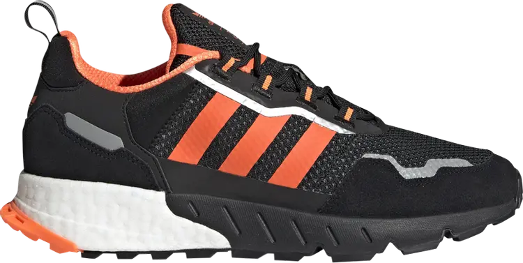 

Кроссовки Adidas ZX 1K Boost 'Black Solar Orange', черный