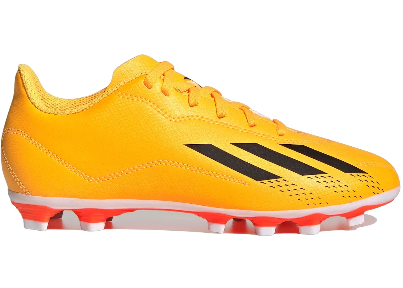 Детские бутсы для футбола Adidas Speedportal.4 Flexible Ground, Solar Gold Core Black Team Solar Orange