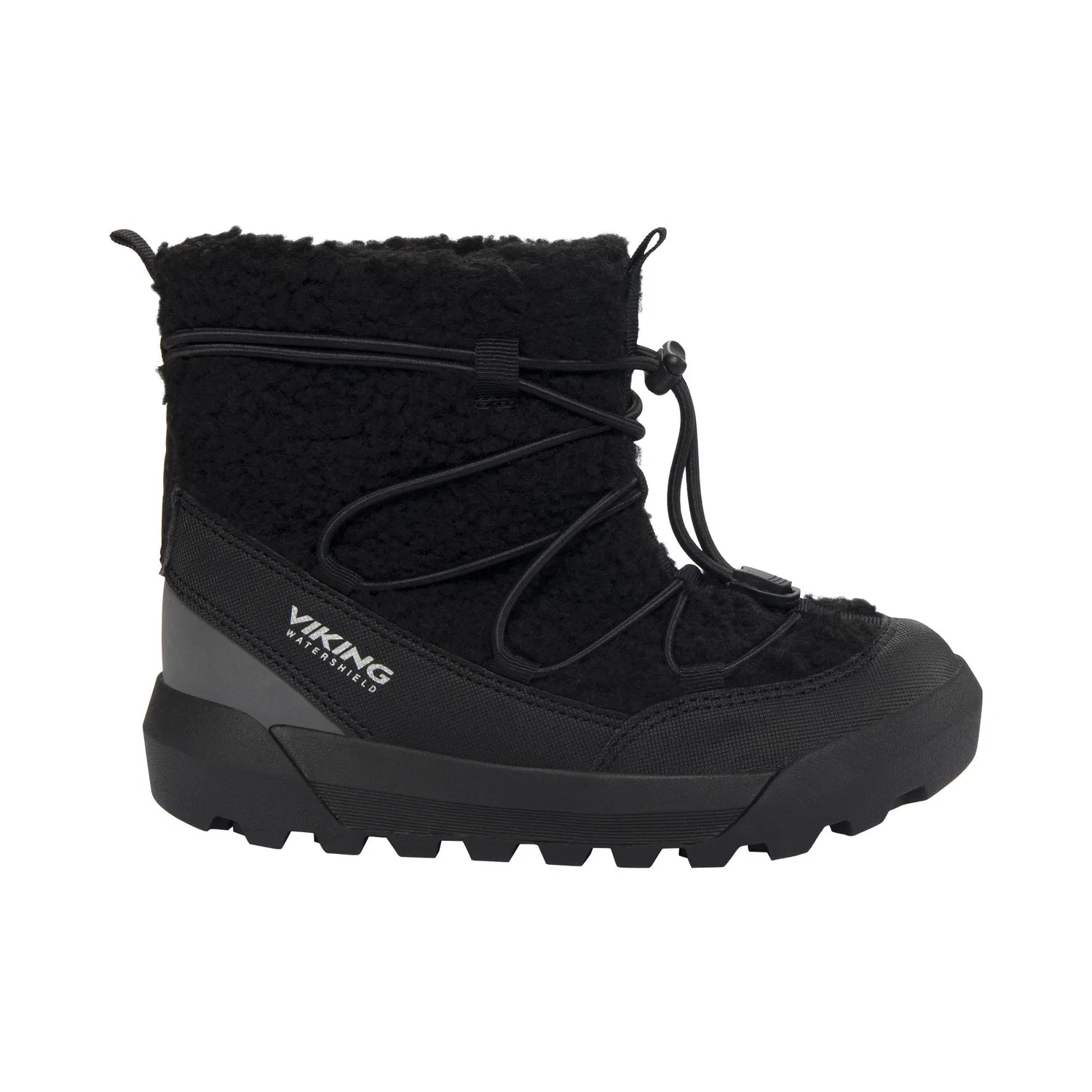 Детские ботинки для мальчиков водонепроницаемые Viking Expower Flake Warm WP SL, Nero