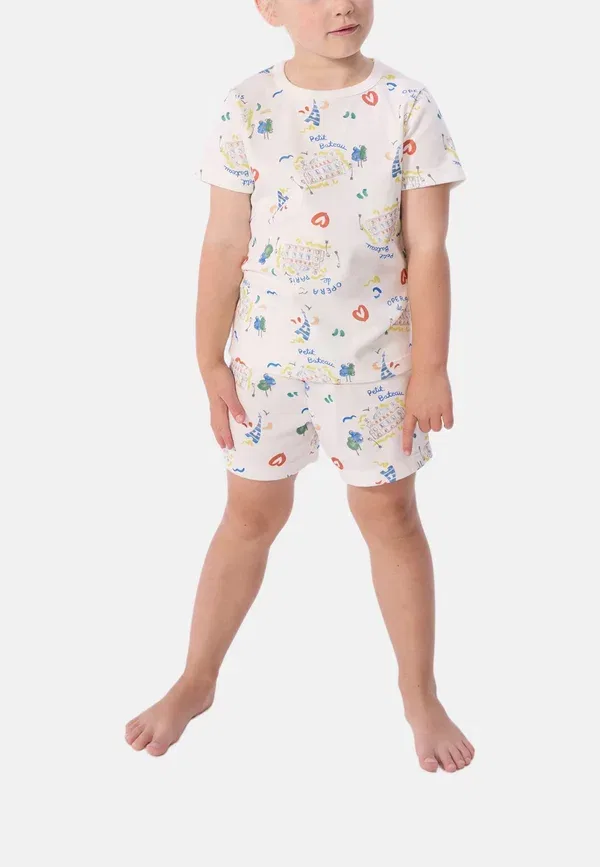 Пижама хлопковая Opera de Paris Petit Bateau Marshmallow, Multi-colored, мультиколор