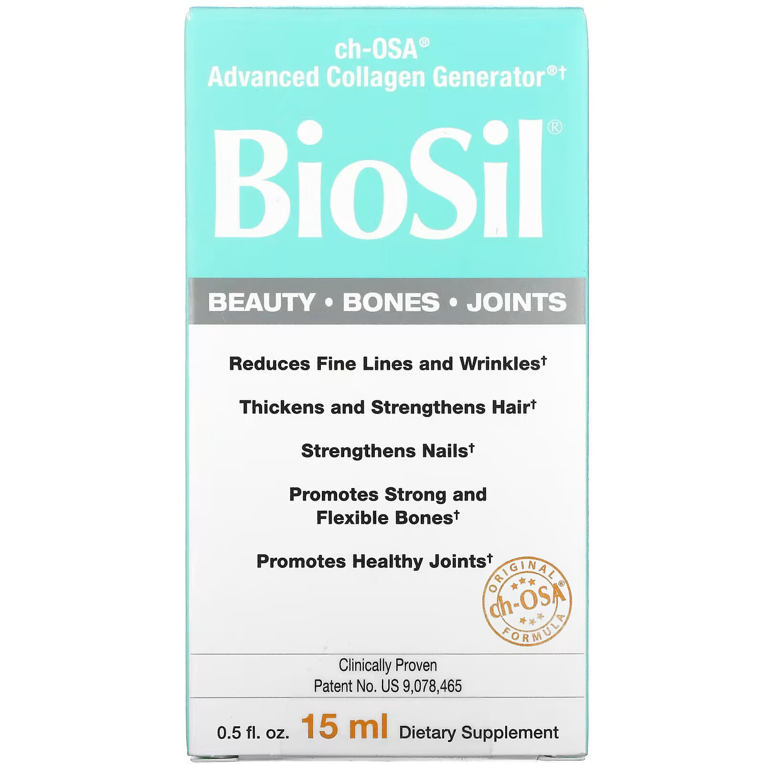 

BioSil, ch-OSA Advanced Collagen Generator, 15 мл (0,5 жидкой унции)