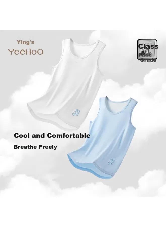 Жилет детский хлопковый без рукавов 2-pack Yeehoo