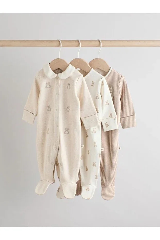 Детский комплект боди-пижам с длинным рукавом Next Baby, Multicolor