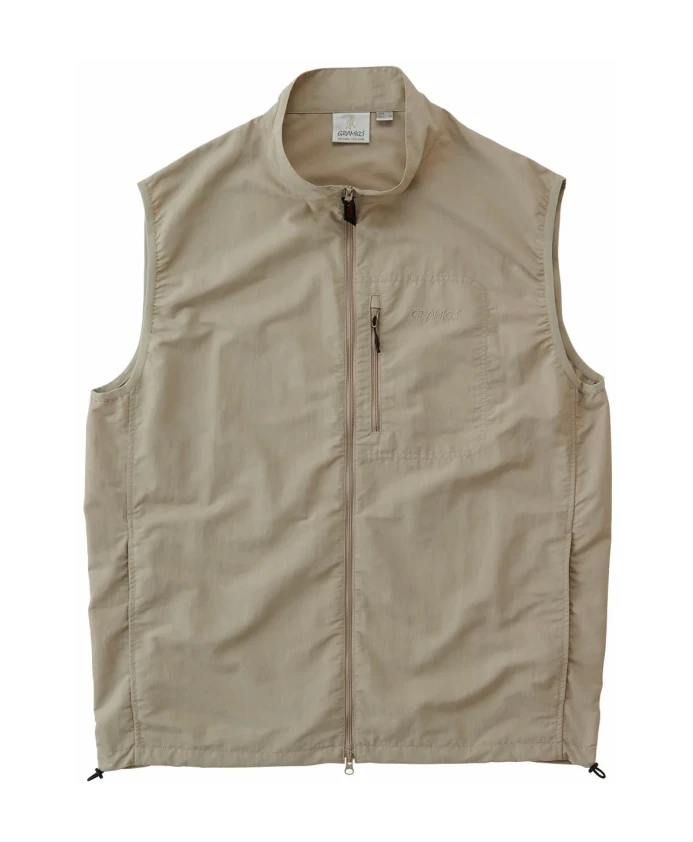 

Нейлоновый жилет бежевого цвета Gramicci, коричневый