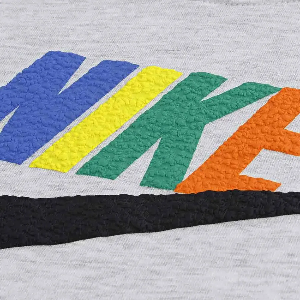 Футболка Nike Club Family, серый — фото 4