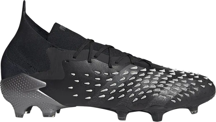 Бутсы Adidas Predator Freak.1 FG 'Demonskin - Black Grey', черный