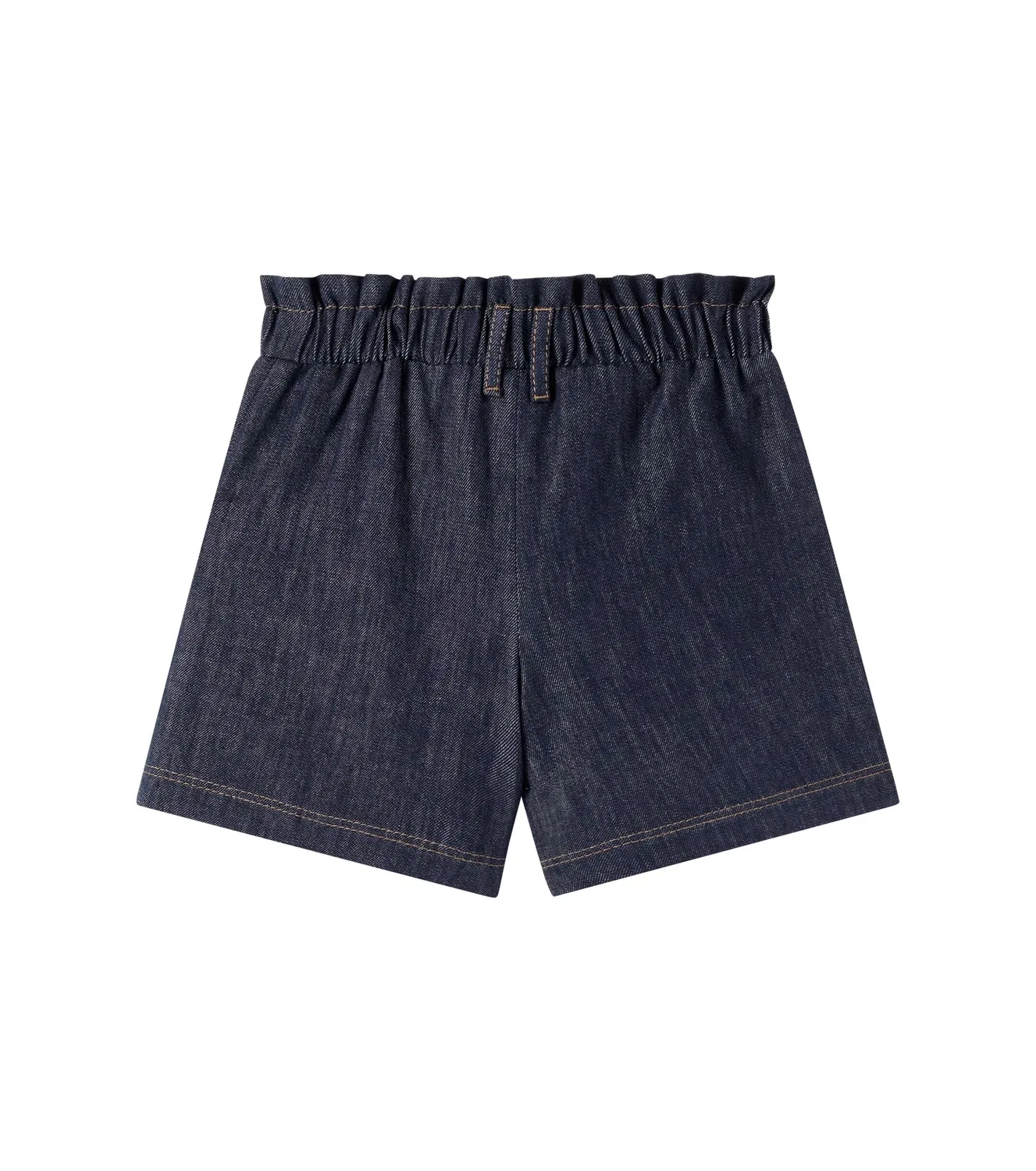 Шорты джинсовые Brunello Cucinelli Kids, синий — фото 3