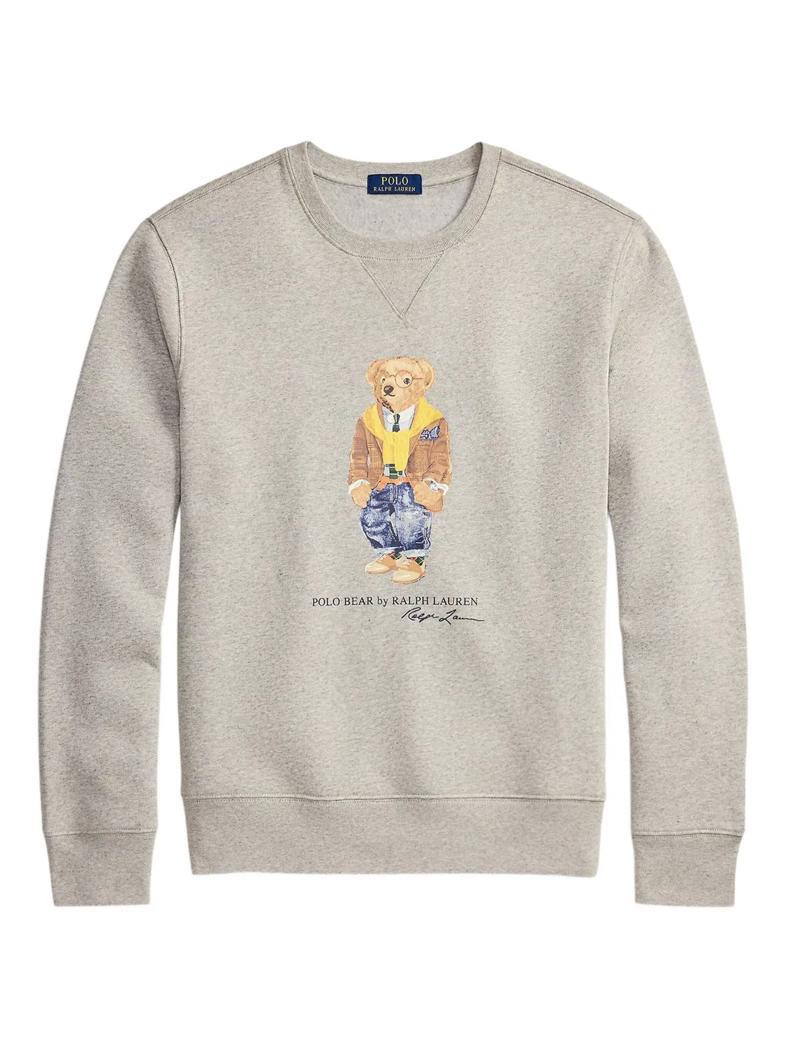 Polo Ralph Lauren Свитшот с медвежьим принтом, серый