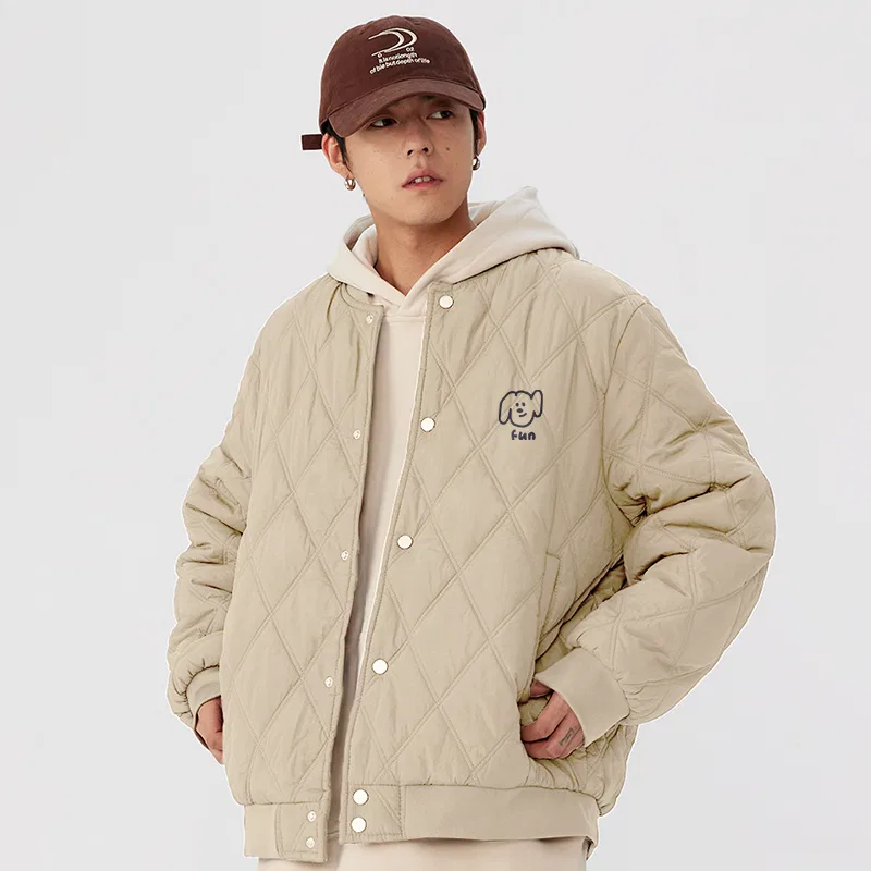 Детский пуховик утепленный с флисовой подкладкой MINISO, Black Thickened And Fleece-Lined — фото 4