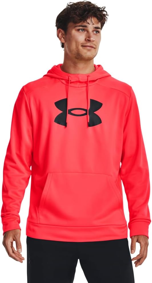 

Толстовка Under Armour Men's Armour Fleece Big Logo, (628) Beta/Black